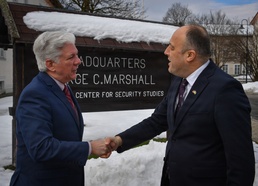 Marshall Center Welcomes Consul General of Ukraine