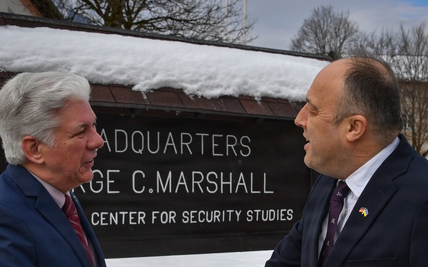 Marshall Center Welcomes Consul General of Ukraine