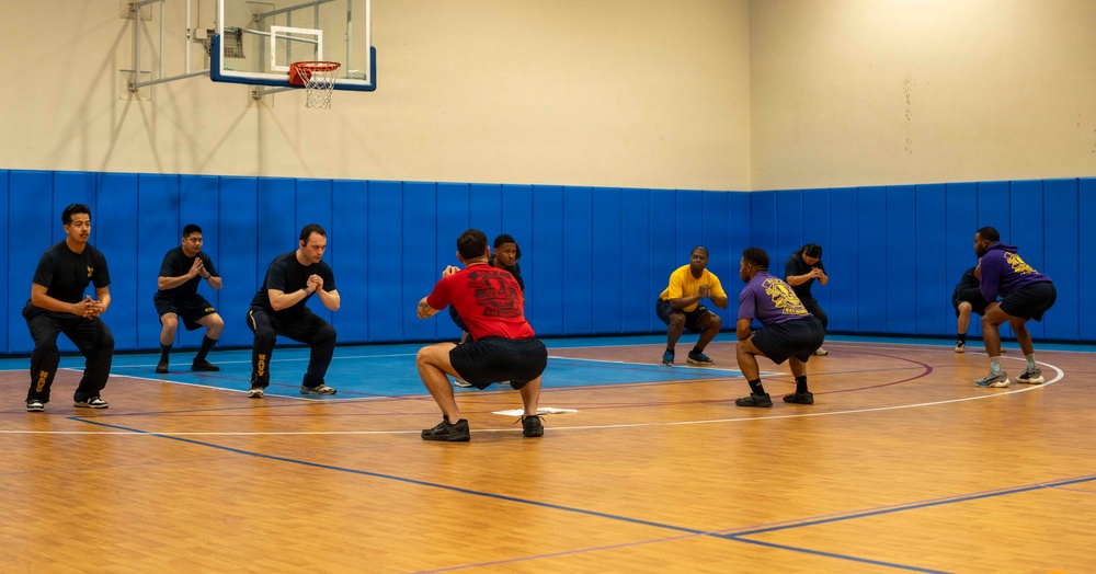 NAS Sigonella Sailor 360 physical training
