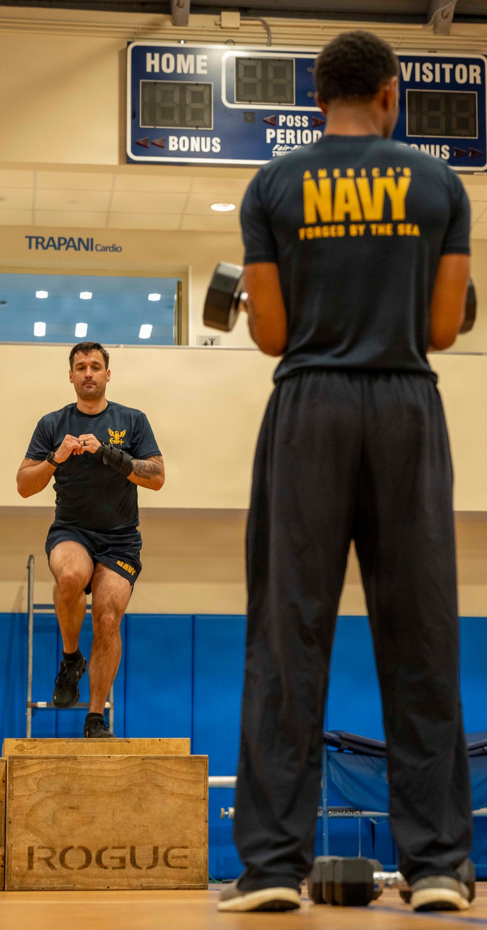 NAS Sigonella Sailor 360 physical training