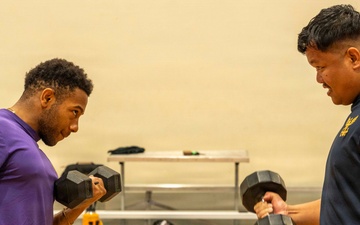 NAS Sigonella Sailor 360 physical training