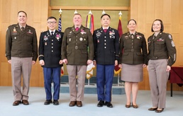 Medical Readiness Command, Europe honors Army retirees for 98 plus years of combined service to their nation