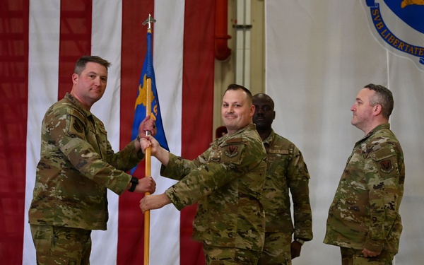 Passing the Torch: 104th Mission Support and Maintenance Groups Hold Dual Change of Command Ceremonies
