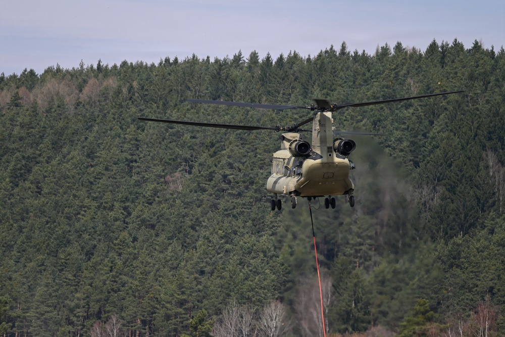 12CAB USAG Bavaria Aerial Fire Fighting Training