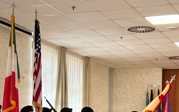 USAG Italy bids farewell to dedicated senior enlisted leader