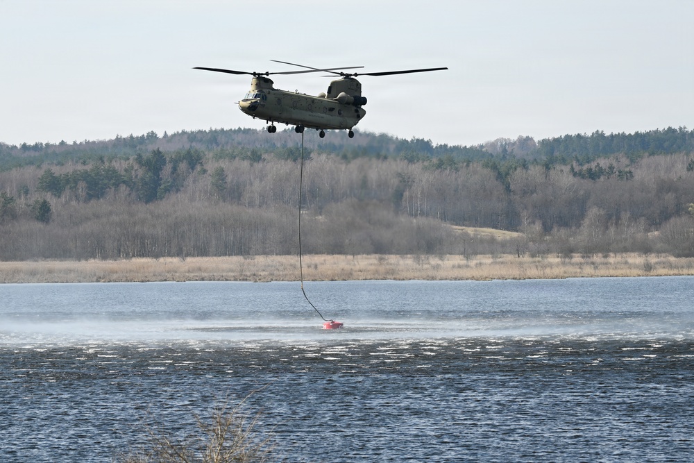 12CAB USAG Bavaria Aerial Fire Fighting Training