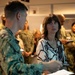 Kirstin Riesbeck, director, information technology planning and policy, visits Navy Recruiting Command