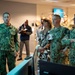 Kirstin Riesbeck, director, information technology planning and policy, visits Navy Recruiting Command