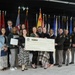 USAG Bavaria volunteer group photo with check