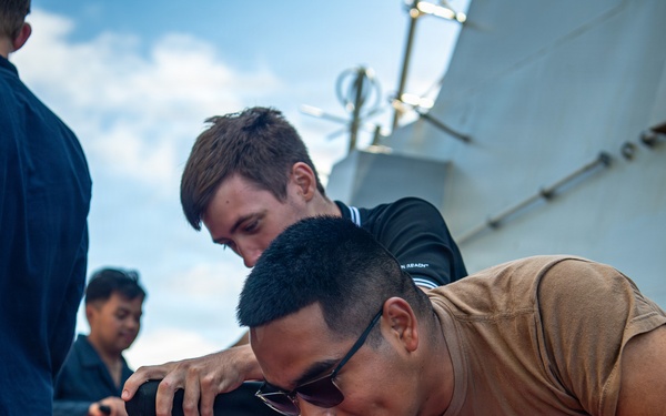 USS Gridley Force Protection University