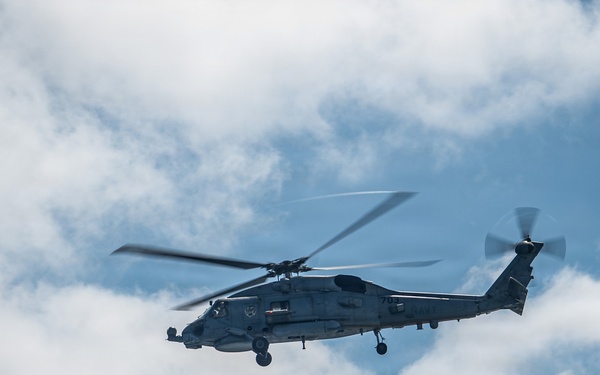 USS Gridley Flight Operations
