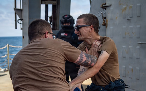 USS Gridley Force Protection University