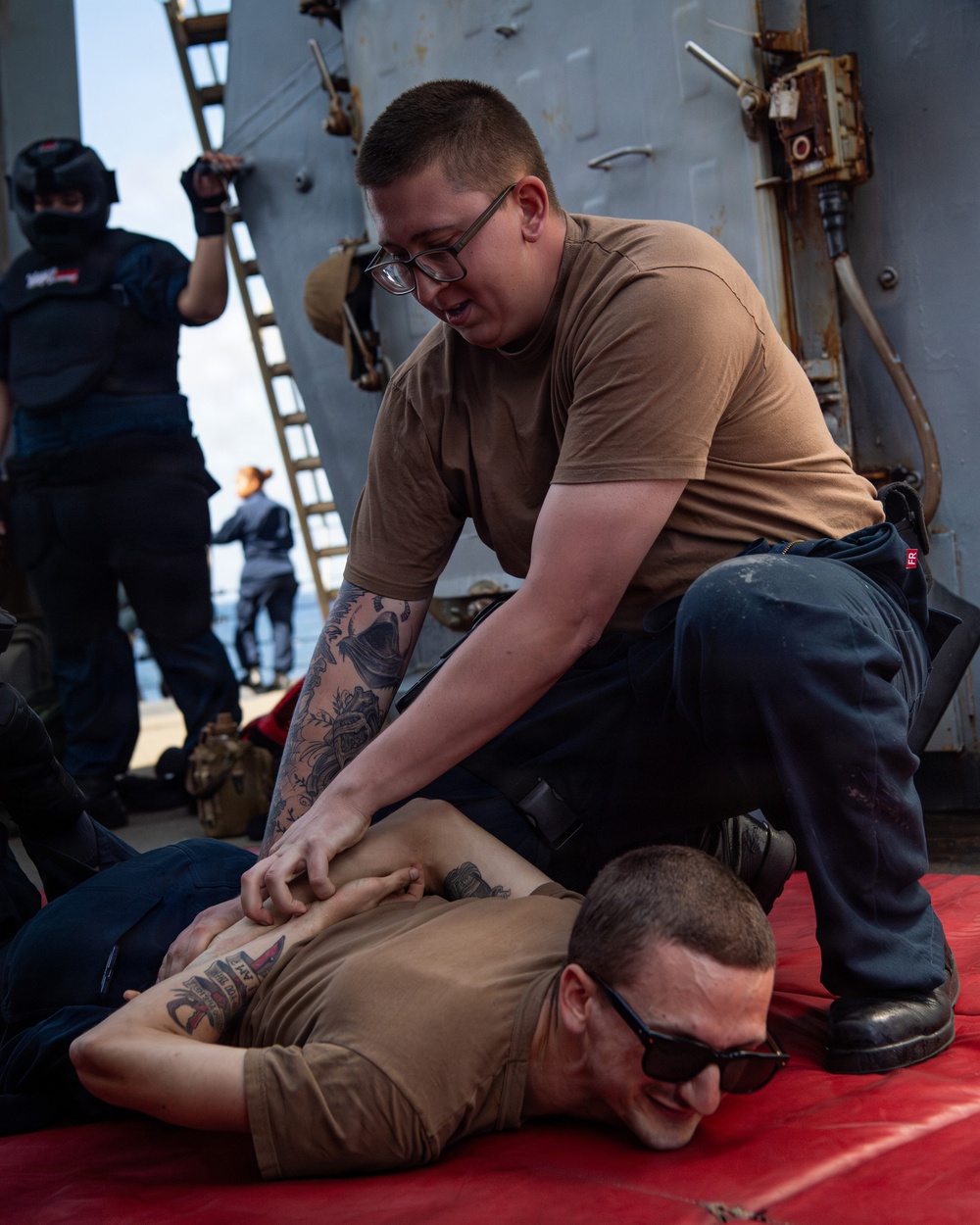 USS Gridley Force Protection University