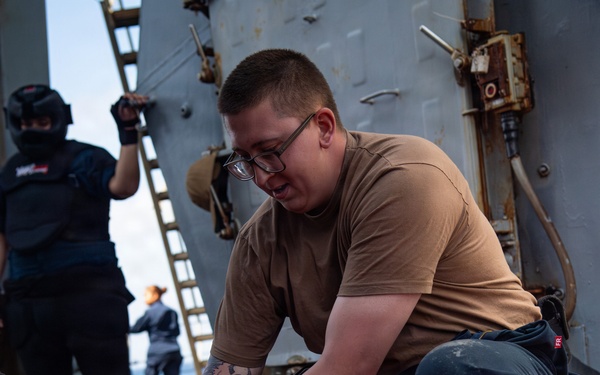 USS Gridley Force Protection University