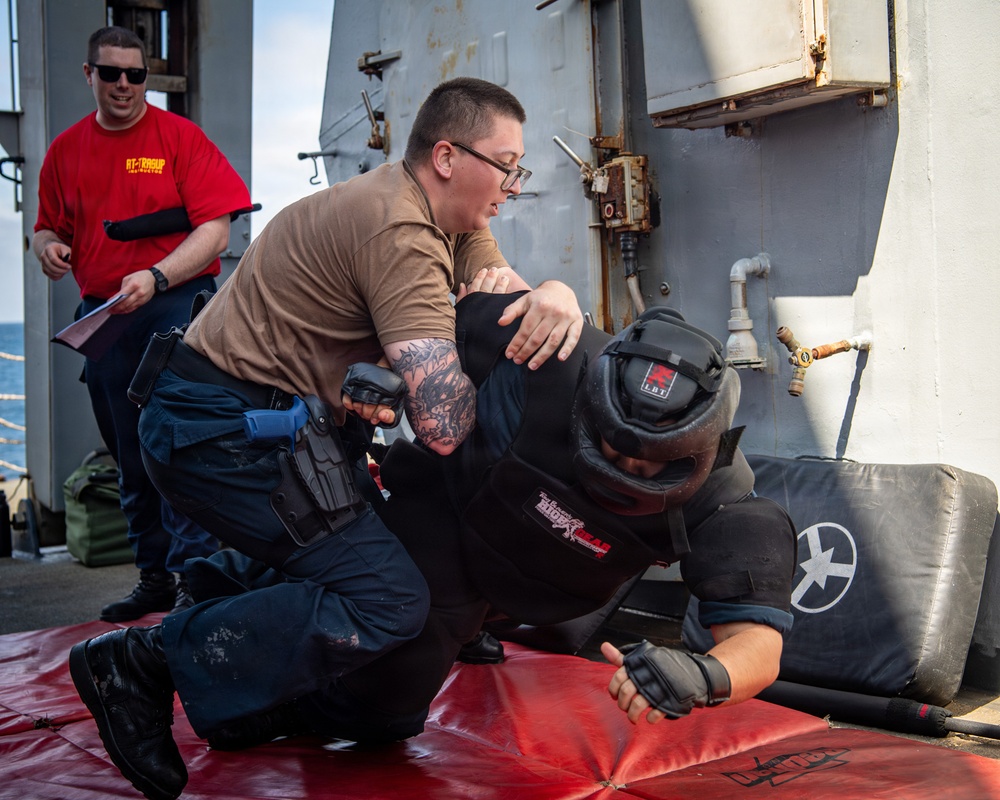 USS Gridley Force Protection University