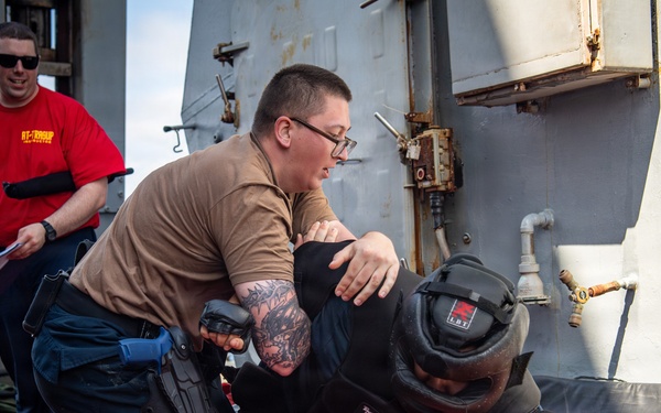 USS Gridley Force Protection University