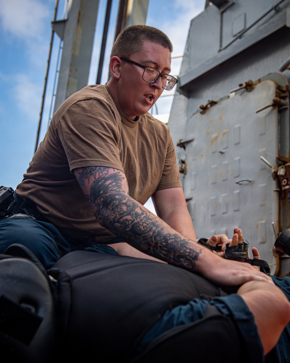 USS Gridley Force Protection University