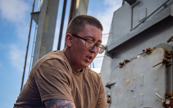 USS Gridley Force Protection University