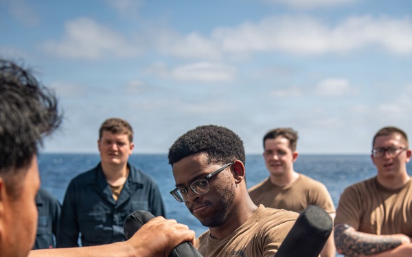 USS Gridley Force Protection University