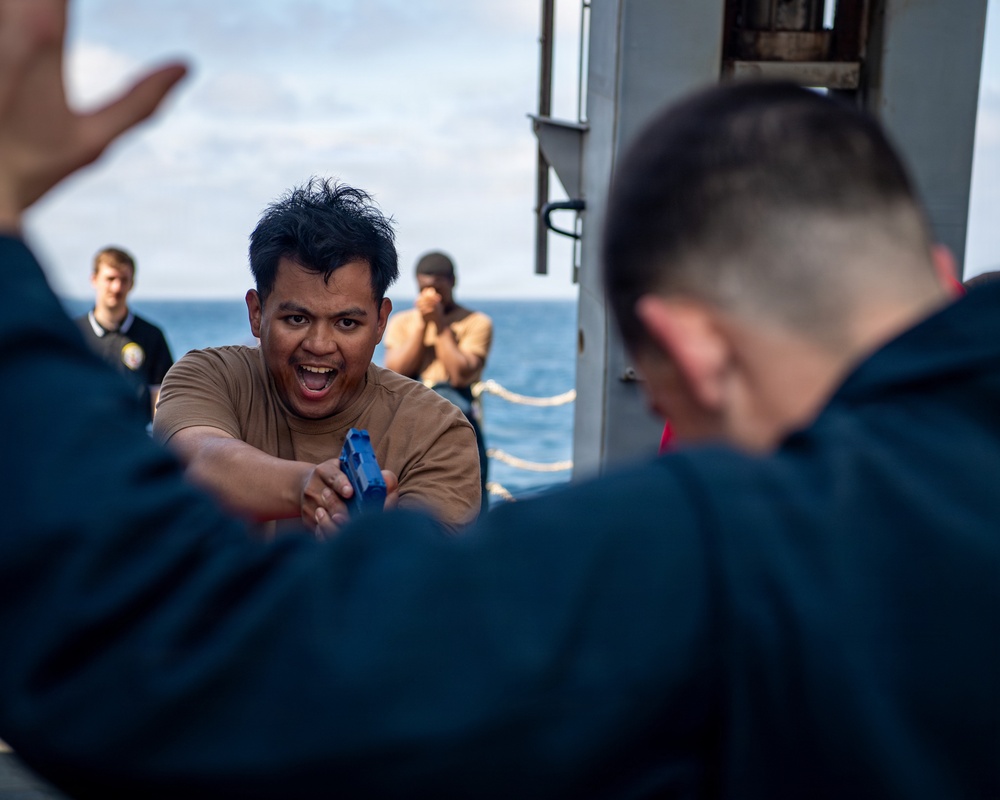 USS Gridley Force Protection University