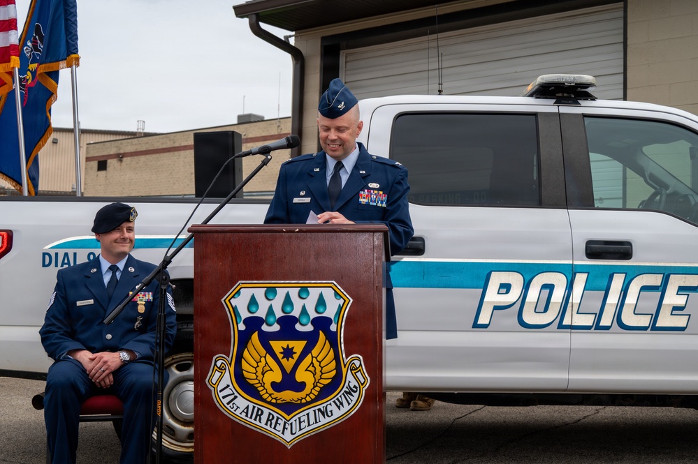 Lt. Col. Ketter Assumes Command of 171st SFS