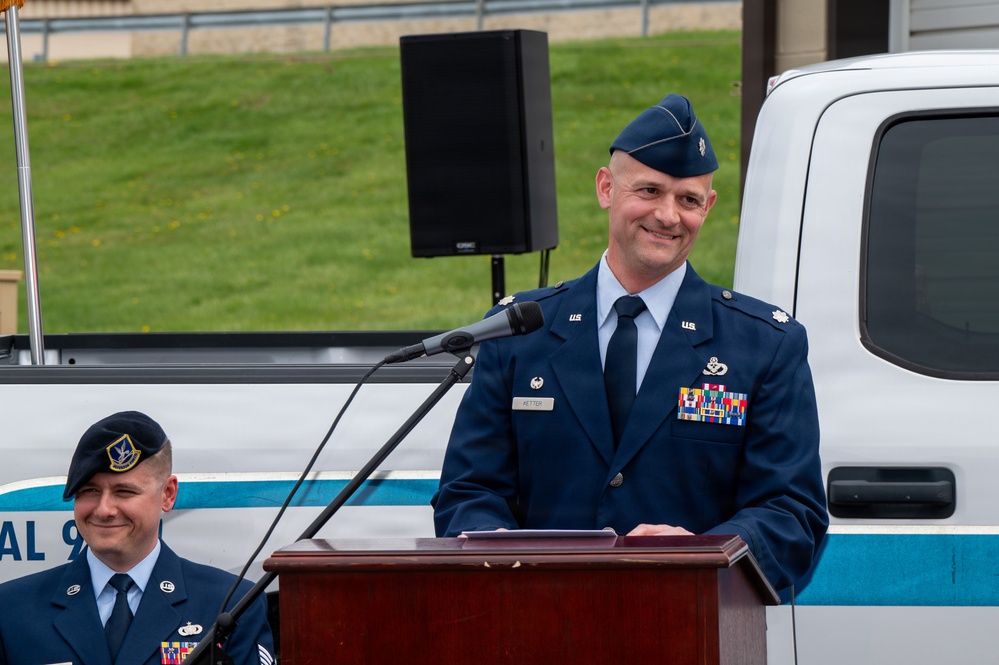 Lt. Col. Ketter Assumes Command of 171st SFS