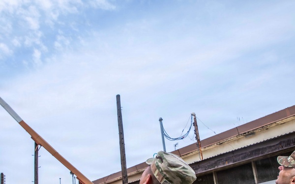 1SIG BDE Signal Month: 1st Signal Brigade conduct Mast System Tower Training at Camp Humphreys.