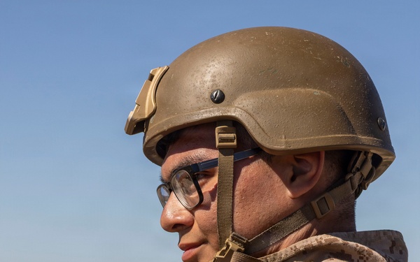 2nd Marine Logistics Group leadership patrols Southern Border