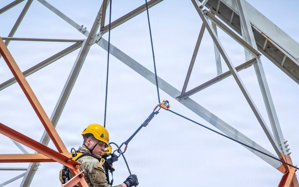 1SIG BDE Signal Month: 1st Signal Brigade conduct Mast System Tower Training at Camp Humphreys.