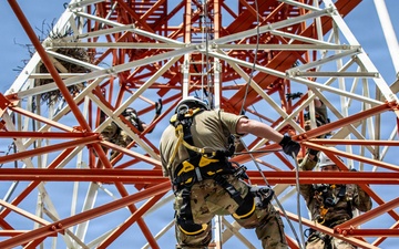1SIG BDE Signal Month: 1st Signal Brigade conduct Mast System Tower Training at Camp Humphreys.