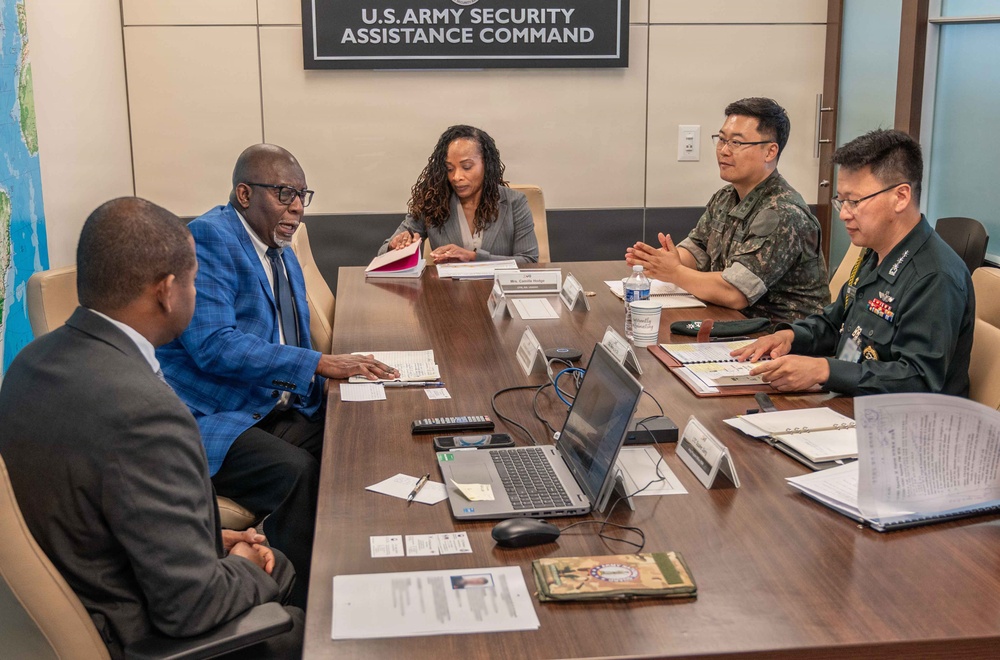 USASAC Strengthens Partnership with Korea During Foreign Military Sales Discussions at Redstone Arsenal