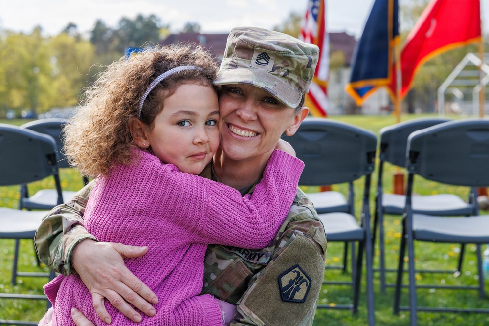 U.S. Army Reserve Master Sgt. Jessica Cattle Promotes