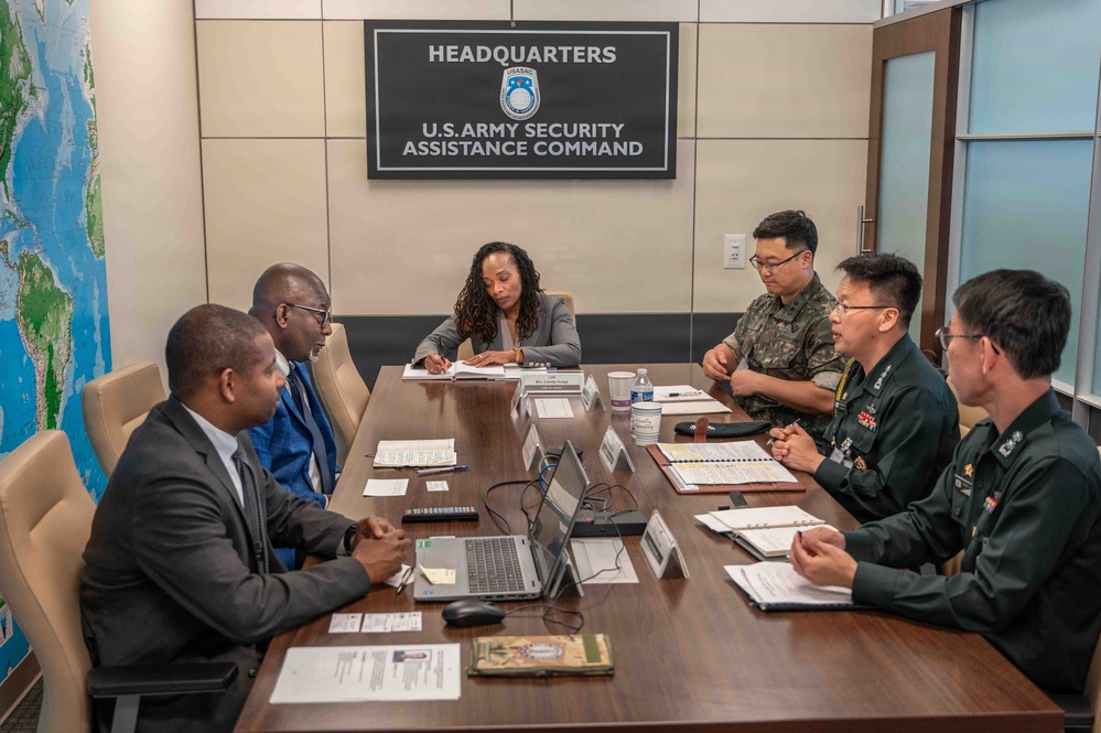 USASAC Strengthens Partnership with Korea During Foreign Military Sales Discussions at Redstone Arsenal