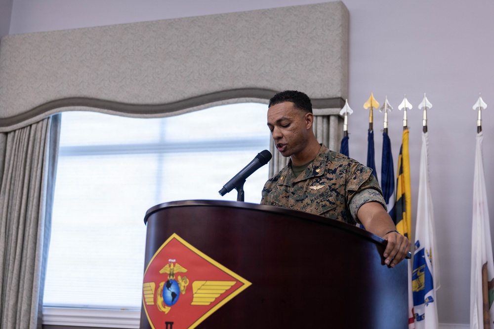 The Marine Corps Aviation Association hosts banquet for 2nd MAW award nominees
