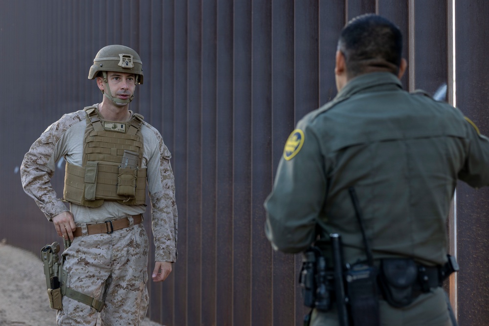 2nd Marine Logistics Group conducts bilateral patrol