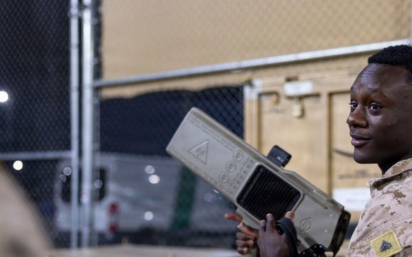 2nd MLG Marines train with Dronebuster 3B