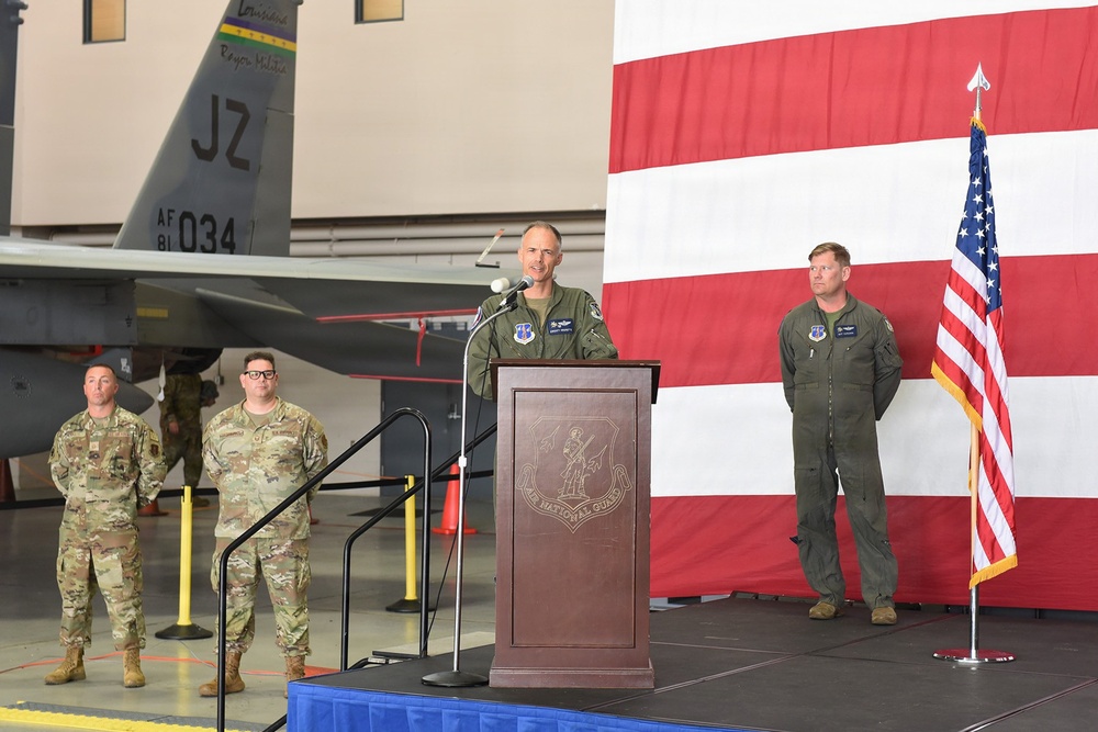 159th Operations Support Squadron Holds Redesignation Ceremony