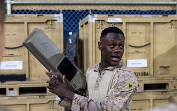 2nd MLG Marines train with Dronebuster 3B
