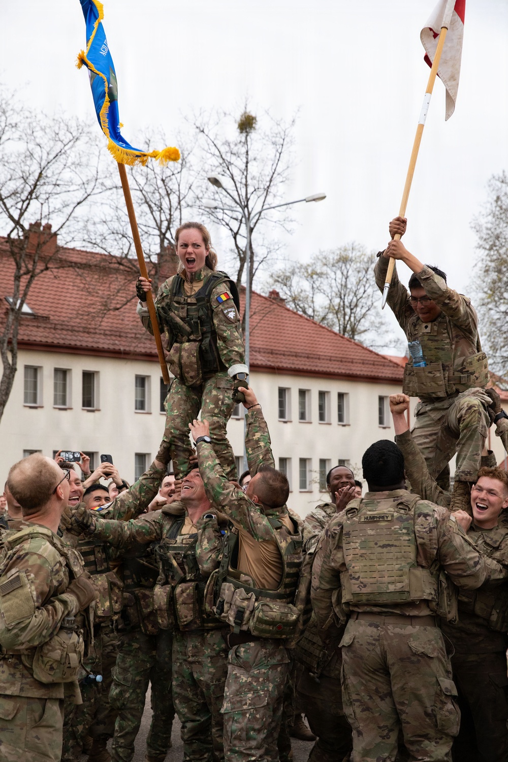 Allied forces strength showdown
