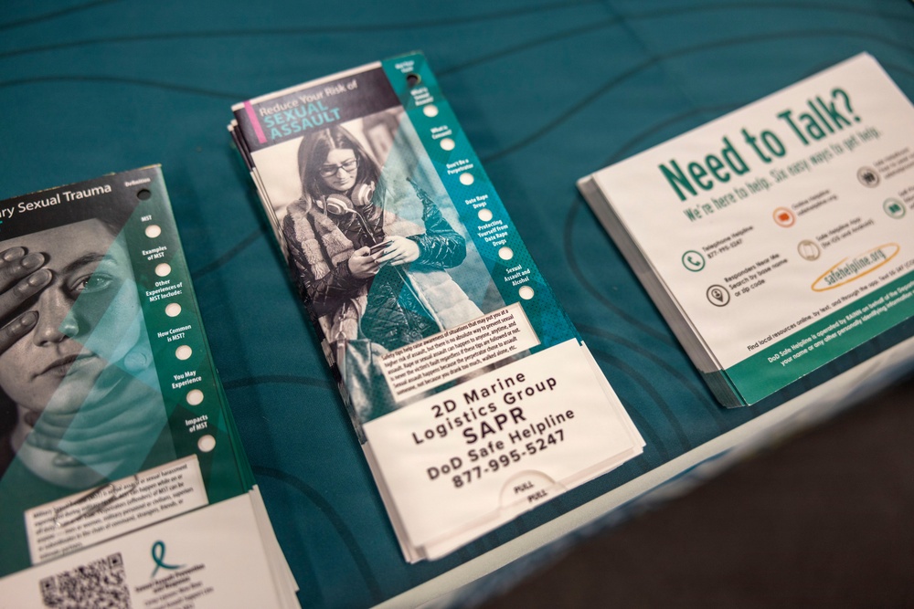 2nd Marine Logistics Group Participates in SAPR: Raise Your Voice Competition