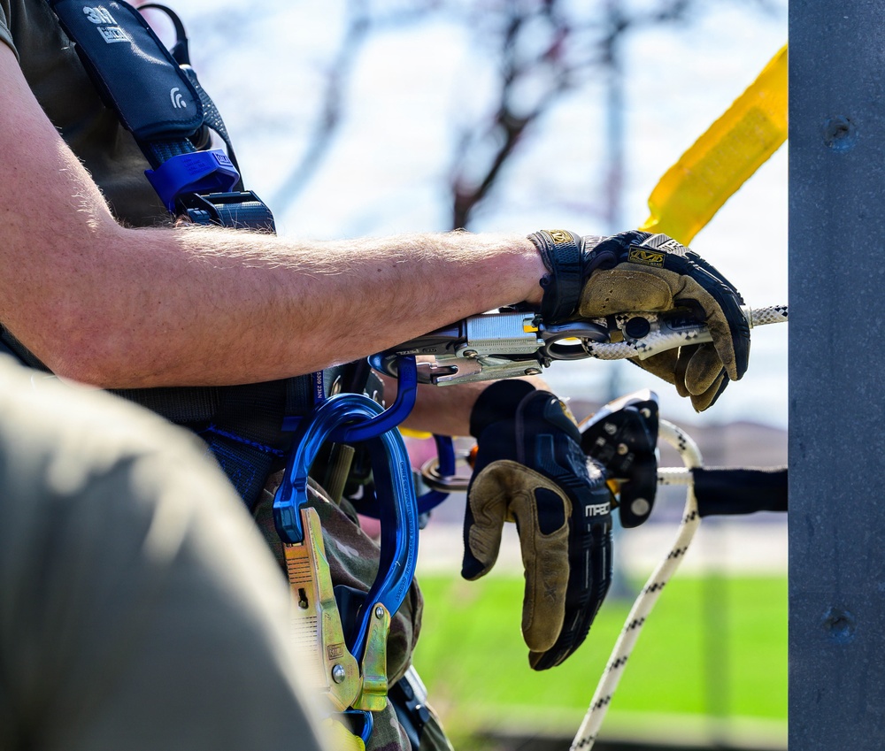 Elevating Readiness: Airmen Earn Climbing Certification