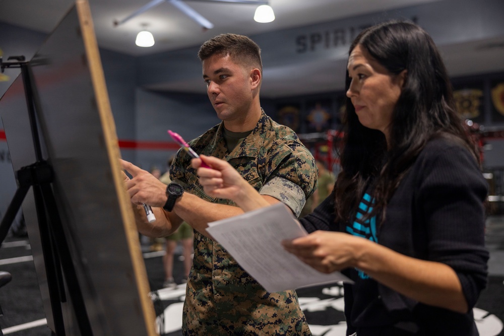 2nd Marine Logistics Group Participates in SAPR: Raise Your Voice Competition