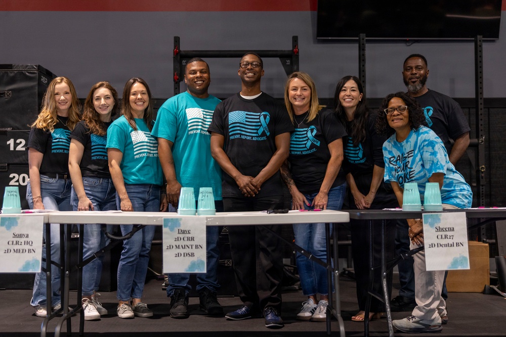 2nd Marine Logistics Group Participates in SAPR: Raise Your Voice Competition