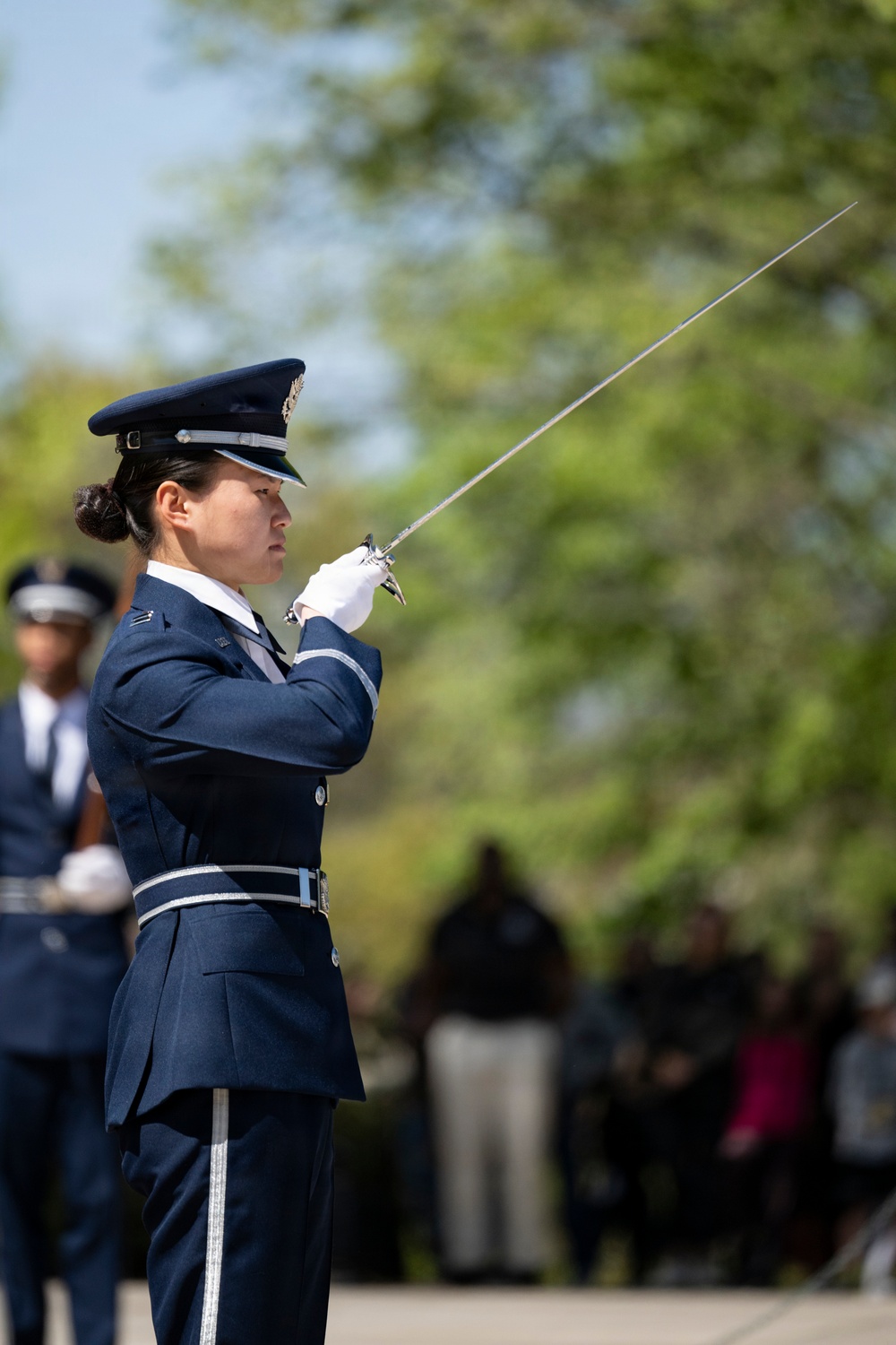 Indian Air Force Chief of the Air Staff Air Chief Marshal Amar Preet Singh Participates in an Air Force Full Honors Wreath-Laying Ceremony at the Tomb of the Unknown Soldier