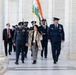 Indian Air Force Chief of the Air Staff Air Chief Marshal Amar Preet Singh Participates in an Air Force Full Honors Wreath-Laying Ceremony at the Tomb of the Unknown Soldier