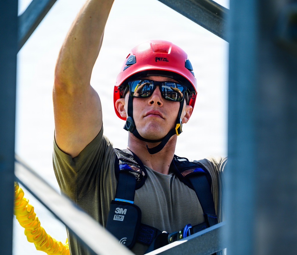 Elevating Readiness: Airmen Earn Climbing Certification