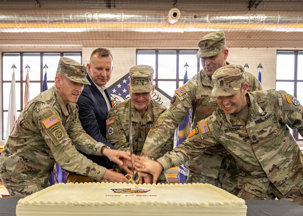 V Corps and USAG-Poland celebrate 3 years as a Garrison on NATO’s Eastern Flank