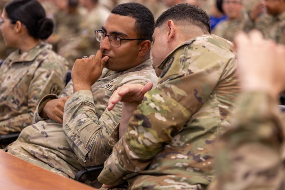 Military Intelligence soldiers participate in MI week