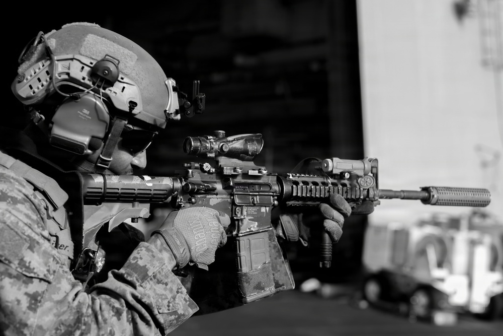 22nd MEU (SOC) | Lima Co. BLT 3/6 Deck Shoot Aboard USS San Antonio