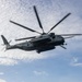 22nd MEU (SOC) | VMM-263 (REIN) CH-53E Flight Operations Aboard USS San Antonio
